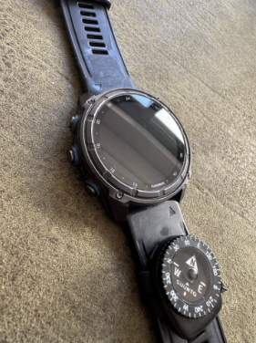 Garmin Descent Mk3i + T2 TankPod + Bussola Suunto
