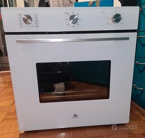 Forno Master Kitchen in vetro bianco