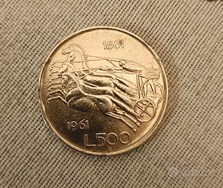 500 lire argento 