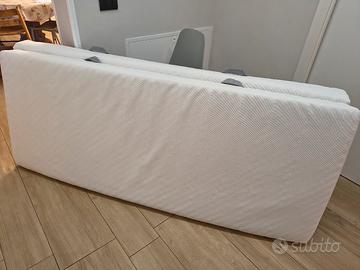 materassi  80x200 più coprimaterasso nuovi 