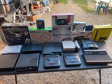 Lotto 20 console e altro