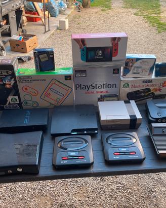 Lotto 20 console e altro