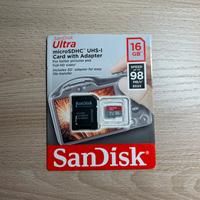 MicroSD card with Adapter