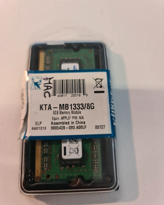 RAM MAC KTA MB1333/8G