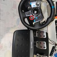 Logitech G29 Simulatore di Guida Ps5 Ps4 Ps3 & PC