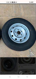 Ruota completa di cerchio e gomma per fiat ducato