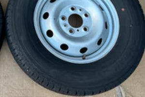 Ruota completa di cerchio e gomma per fiat ducato