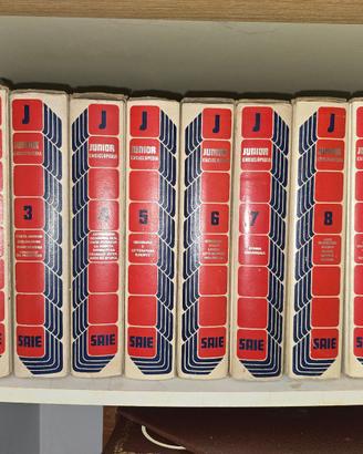 JUNIOR ENCICLOPEDIA  - 10 volumi - 1975