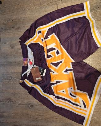 pantaloncino Lakers Mitchell e ness 