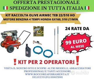 KIT RACCOLTA OLIVE TEB 22/510 HONDA BENZINA