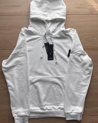 Felpa Stone Island bianca-originale