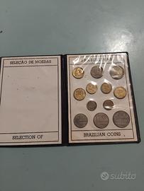 selezione monete brasiliane