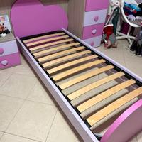 Letto singolo a forma di cuore