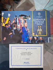 Juventus campione d'Europa 1996 Bolaffi