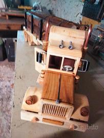 camioncino in legno