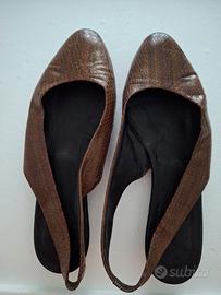 Ballerine slingback vintage serpente 