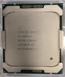 CPU Intel Xeon E5-2603V4 -  1.70GHz