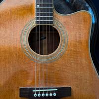 Chitarra acustica amplificata