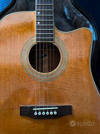 Chitarra acustica amplificata