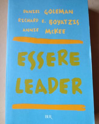Libro "Essere Leader" - D. Goleman, R. Boyatzis, A