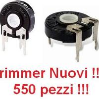 Trimmer vari assortiti 550 pezzi NUOVI