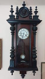 Antico orologio a pendolo da parete N. Riccardi Mi