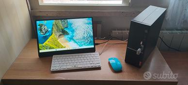 PC Desktop Mini Lenovo i5 8a Ram 8Gb SSD 480Gb