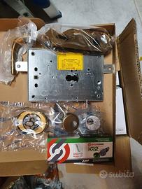 serratura per conversione cilindro europeo