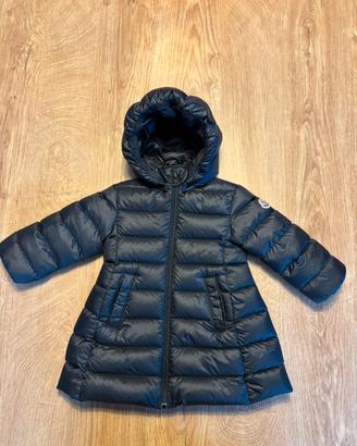 Piumino Moncler blu 12-18 mesi 80cm
