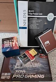 Intel i7 + Asus Z170 + Noctua NH-D15 + 16Gb DDR4