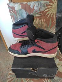 scarpe Air Jordan ,nere e rosse tg. 46