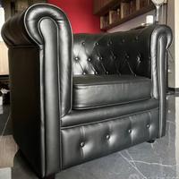 Poltrona Chesterfield black (Maison du monde)