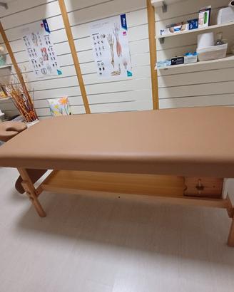 Lettino da Massaggio/Trattamento fisso in legno