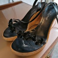 Zeppe nere donna n 39