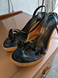 Zeppe nere donna n 39