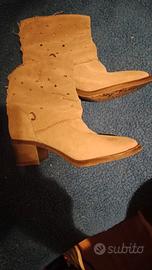 stivaletti donna nuovi camoscio
