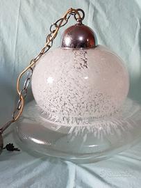 Lampadario Mazzega Nason space age