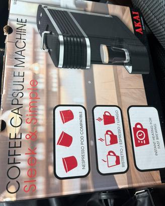 Macchina caffè a capsule AKAI