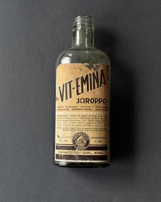 Bottiglia Farmaceutica Vintage "Vit-Emina" - Farma