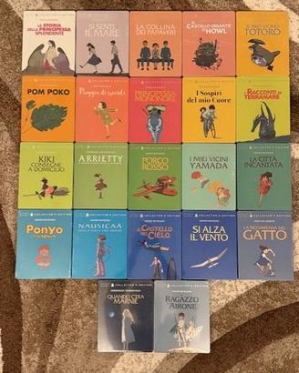 Collezione Studio Ghibli Hayao Miyazaki 22 DVD-BR