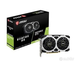 MSI nvidia GTX 1660 ti ventus 6GB