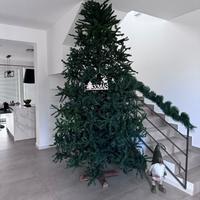 Albero di Natale tronco vero legno