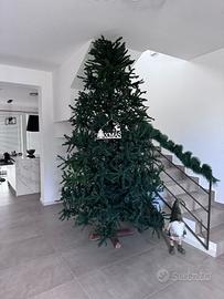 Albero di Natale tronco vero legno