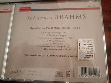 Cd Johannes Brahms