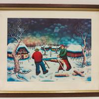 Quadro “I Taglia Legna”.