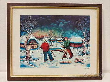 Quadro “I Taglia Legna”.