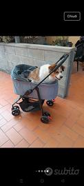 Carrozzina per cani taglia medio