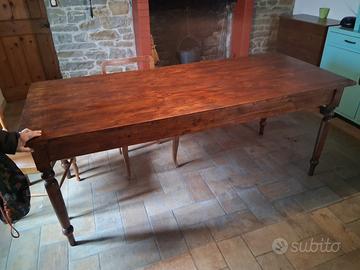 Tavolo rettangolare abete