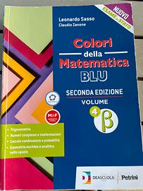 Colori della matematica blu volume 4