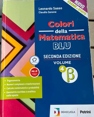 Colori della matematica blu volume 4